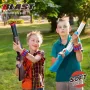 Нова Играчка бластер с изхвърлящи се гилзи – 80 меки куршума за деца, снимка 3