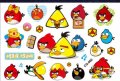 Angry Birds енгри бърдс Tattoo татос татуировка временна детска, снимка 1 - Други - 30075794