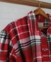 Рокля тип риза червено каре , снимка 4