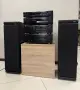 🔊Ретро аудио сет YAMAHA - Усилвател, CD плеър, триглав дек, тунер и тонколони🔉, снимка 2