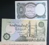 Египет.
8 бр банкноти.
5 и 50  пиастъра.
1, 5, 10, 50, 100 и 200 паунда.
UNC., снимка 7