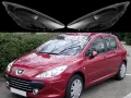Стъкла (капаци) за фарове за Peugeot 307 Facelift, снимка 1