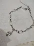 Дамско сребърно колие, снимка 4