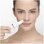 Мини епилатор и уред за почистване на лице Braun FaceSpa 851V, система 3 в 1, Бял/Златист, снимка 3