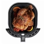 Фритюрник AirFryer Voltz, 1500W, 5л., Горещ въздух, Таймер, до 200°C, Черен - Гаранция 24 месеца , снимка 3