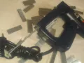 Холандски оригинал ЕЛЕКТРИЧЕСКИ ТАКЕР КОМБИНИРАН СКОБА ПИРОН ИГЛА ДО 16мм Като нов TOP CRAFT TET 200, снимка 18