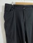 Макси ежедневен еластичен летен 7/8 панталон с висока талия и джобове в черно, снимка 2