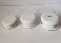 Нов комплект от 3 дебели емайлирани купи с пластични капаци, снимка 7