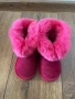 Цикламени пухени боти, снимка 2