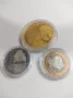 3бр. Медали монети в защитни капсули., снимка 9
