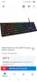 Геймърска механична клавиатура G-Lab Keyz Platinum AZERTY FR с червени превключватели , снимка 2