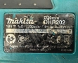 Makita DHR 202 LXT - Aкумулаторен перфоратор 2x18V 3.0Ah, снимка 5