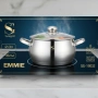 SwissGold Emmie Тенджера 2.0L с капак, SG-19032, снимка 3