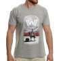 Нова мъжка тениска с дигитален печат на сериала Westworld (Западен свят)