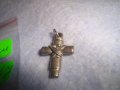 СТОМАНЕНО СРЕБРИСТО АРТ КРЪСТЧЕ ВИНТИДЖ СТИЛ 27347, снимка 6