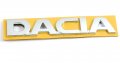 Емблема надпис за багажник Dacia Dokker Duster Sandero Logan (151x26 мм ), снимка 1 - Части - 37859967