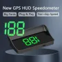 Автомобилен дисплей с GPS  и прожекция HUD KM/H, снимка 11
