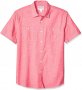 Amazon Essentials Regular-Fit риза Chambray с къс ръкав НОВА, снимка 1 - Ризи - 34931253