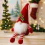 Коледна играчка джудже – Перфектна украса за елха и дом  Ако искате джуджета да украсят вашия дом - , снимка 3