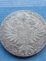 Сребърна монета Австрия талер 1780г. Мария Терезия от Хабсбург 40383, снимка 4