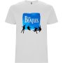 Нова мъжка тениска на музикалната група The Beatles в бял цвят, снимка 1