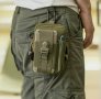 тактическа чанта за колан раница военна MOLLE джоб gsm фенер 16х9см, снимка 4