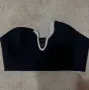 Топ бюстие с метален елемент Зара, снимка 1