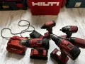 Hilti  Хилти Винтоверт Импакт Гайковерт Nuron батерия и зарядно батерии, снимка 3