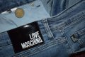 Love Moschino logo print straight-leg jeans Sz 31, снимка 8