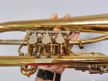 Schmidtco B-Flat Flugelhorn 3RV - Професионална Б Флигорна с твърд куфар /Made in Germany/, снимка 12