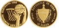 10 песос златна монета от Куба "Баскетбол" 1992 1/10 oz, снимка 1 - Нумизматика и бонистика - 38321331