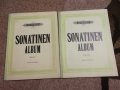 Sonatinen album Band I and II Edition Peters Сонатинен албум свитък 1 и 2 , снимка 1