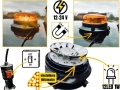 Аварийна лампа с магнит за автомобили Камиони Трактор 12 / 24V – ECE R65 R10 E9, снимка 6