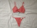 Нов комплект дантелен сутиен 75 C и прашки р-р M, снимка 5