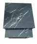 КОМПЛЕКТ 2 помощни МАСИ A'LA MARBLE NERO MARQUINIA, снимка 3