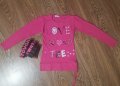 Розова блуза 152см-6лв.+подарък колан, снимка 1 - Детски Блузи и туники - 39582066
