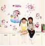 Коте Мари Marie  стикер постер лепенка за стена и мебел детска стая самозалепващ