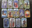 80 таро карти с кант и малка книжка: Fantastic Myths and Legends Tarot, снимка 11