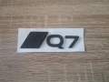 черен гланц емблема Audi Q7 нов стил, снимка 4