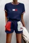 Tommy Hilfiger дамски къси летни комплекти Различни цветове , снимка 2
