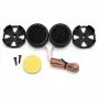 Комплект черни мини автомобилни говорители 20W 93 dB, снимка 2