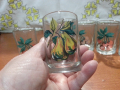 Ретро стъклени чаши , снимка 3