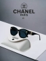очила с черен обикновен калъф и ув защита chanel, снимка 6