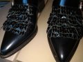 Елегантни обувки  Ermanno Scervino кожа с камъни Swarovski, снимка 6