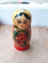 Матрьошка стара руска дарвена кукла 4 в 1, снимка 3