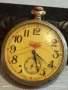 Стар джобен часовник МЪЛНИЯ СССР влак рядък работи за КОЛЕКЦИОНЕРИ 51494, снимка 6