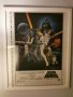 Много красив Ретро Постер принт на филма на George Lucas Star Wars с Harrison Ford, Carrie Fisher, снимка 1