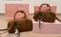 Miu Miu Arcadie дамска чанта от естествена кожа, снимка 1