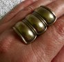 Много масивен пръстен от бронз , снимка 1 - Пръстени - 40805478