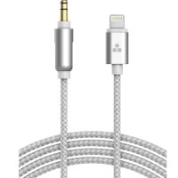 AUX кабел за iPhone - Lightning port към 3.5мм AUX - 1м, снимка 1 - Други - 40383318